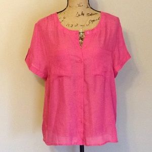 Pink Loft Top- NWOT